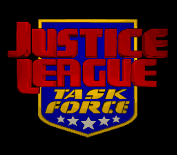 Justice League Task Force Title Screen